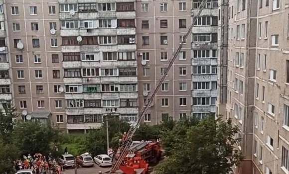 У Вінниці багатоповерхівці на вулиці Ватутіна виникла пожежа в квартирі
