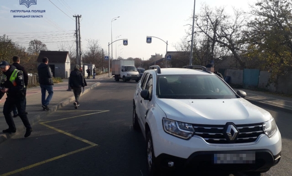 У Вінниці у чоловіка виявили ймовірну підробку водійського посвідчення