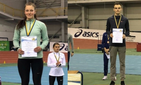 На чемпіонаті України з легкої атлетики вінничани здобули "срібло" та "бронзу"