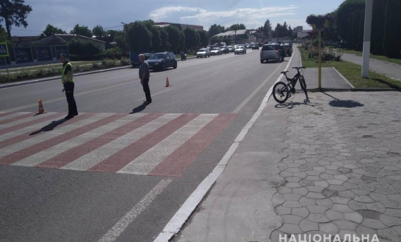 В Гайсині 12-річний велосипедист потрапив під колеса Opel