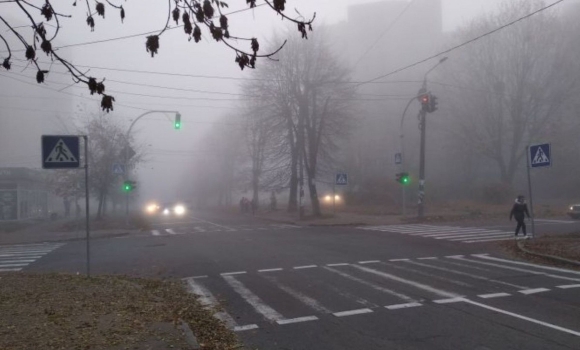 9 грудня на Вінниччині буде підвищений рівень небезпеки через густий туман
