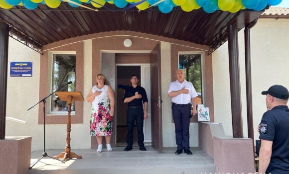 В Мазурівці відкрили поліцейську станцію, яка обслуговуватиме мешканців 30 сіл