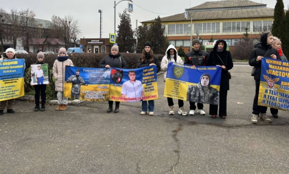 Акцію на підтримку військовополонених та безвісти зниклих провели у Літинській громаді