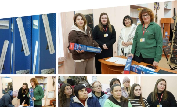 Акумуляторні ліхтарі від британських волонтерів отримали вінницькі родини