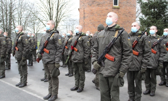 Калинівські нацгвардійці склали присягу на вірність народові