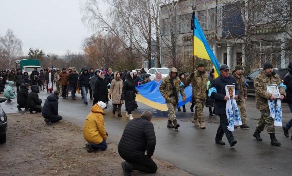 Бершадська громада прощалась з 43-річним Героєм