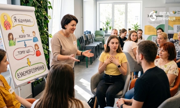 Без звинувачень і нападів у Вінниці проведуть безкоштовний психологічний захід про порозуміння