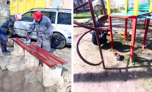 Безпечні гойдалки та оновлені лавки як змінилися вінницькі двори за останній місяць