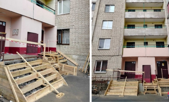 Біля вінницької багатоповерхівки на вулиці Магістратській встановлять підйомник