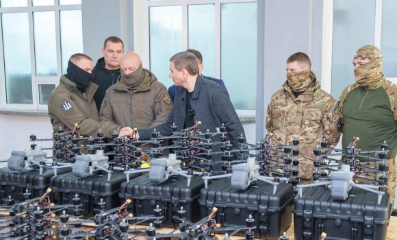 Бійцям легендарного підрозділу «Артан» у Вінниці передали чергову партію допомоги