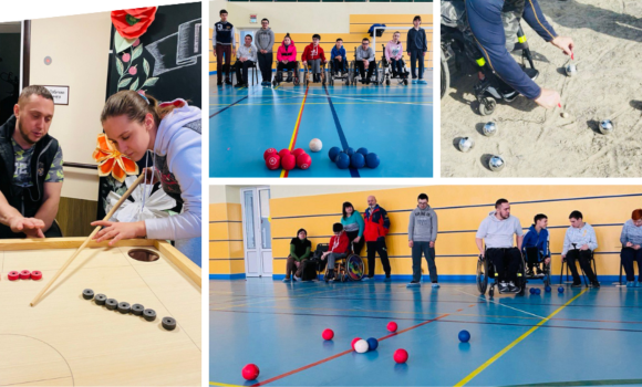 Бочча, новус і петанк у Вінниці влаштовують оздоровчі ігри для людей з інвалідністю