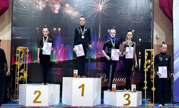 Чемпіонат Вінницької області з художньої гімнастики відбувся у Калинівці