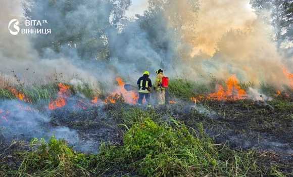 Через людську недбалість вогонь обпалив на Вінниччині вже понад 248 гектарів землі Через людську недбалість вогонь обпалив на Вінниччині вже понад 248 гектарів землі