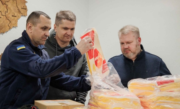Черговий транш благодійної допомоги отримали вінницькі рятувальники