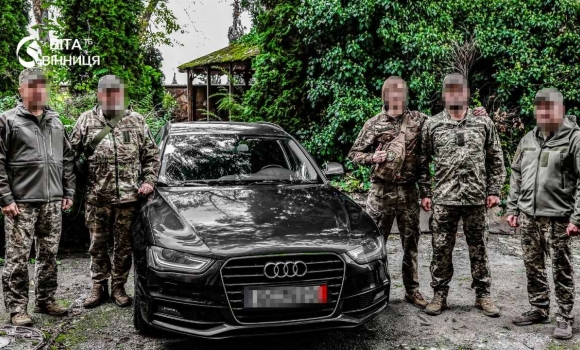 Четверта машина від Вінниці для підрозділу допомагатиме родинам загиблих воїнів Повітряних сил