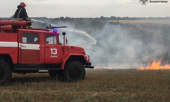 Чотири загоряння сталось в приватному житловому секторі Вінниччини за добу