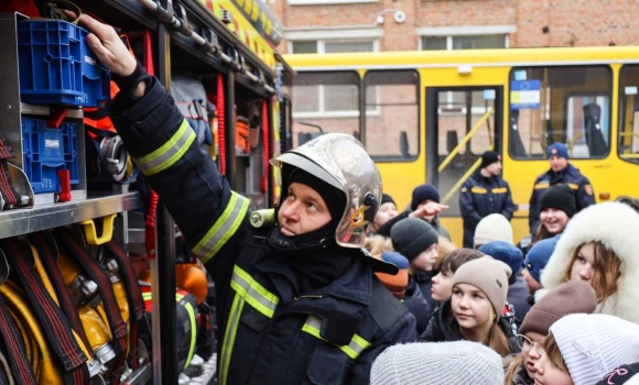 День безпеки для учнів Агрономічненського ліцею провели надзвичайники