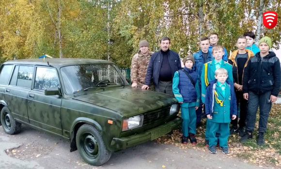 Дитячий оркестр з Браїлова передав автомобіль «Маестро-3» 59 бригаді