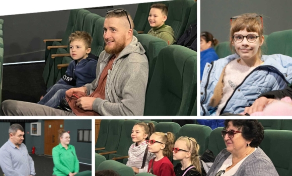 Для дітей пільгових категорій у Вінниці влаштували перегляд пригодницького мультфільму