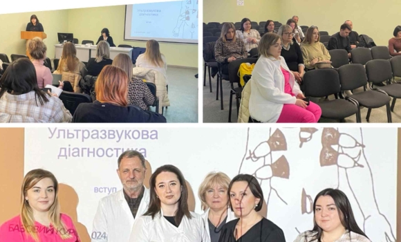 Для медиків Вінницької лікарні №1 провели курс з тактичного застосування ультразвуку