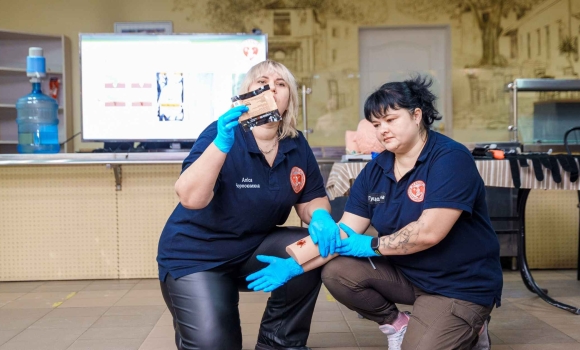 Для першої групи голів правлінь ОСББ у Вінниці організували тренінг із домедичної допомоги