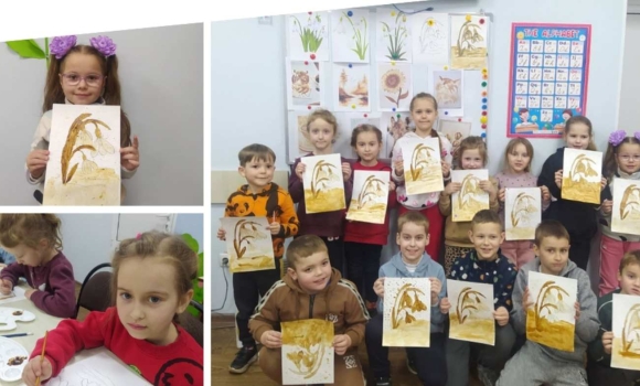 Для юних вінничан організували творчий майстер-клас із малювання кавою