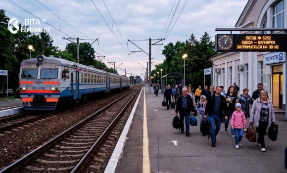 До Вапнярки — на 30 хвилин пізніше на Вінниччині затримується поїзд №6252 До Вапнярки — на 30 хвилин пізніше на Вінниччині затримується поїзд №6252
