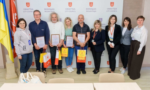 До Вінниці з робочим візитом прибули благодійники з міста-побратима Нансі