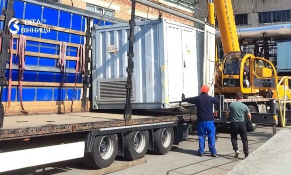Допомога з Німеччини одна з вінницьких котелень працюватиме надійніше завдяки трансформатору з Карлсруе
