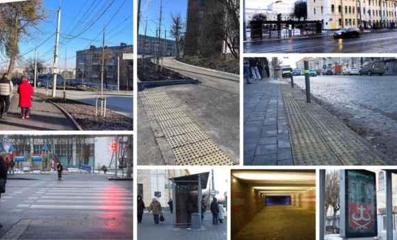 Доступний простір облаштували на майдані Небесної Сотні та площі Героїв Майдану у Вінниці