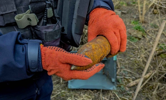 Два артилерійські снаряди знищили сапери на Вінниччині 