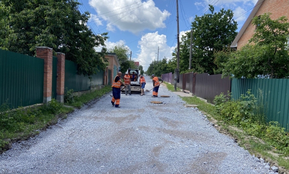 У Вінниці капітально ремонтують дорогу по вулиці Гагаріна