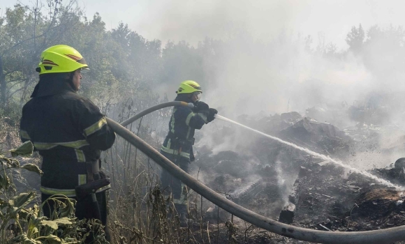 Горіли суха трава та сміття у всіх районах Вінницької області