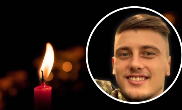 Калинівська громада прощається з загиблим на війні молодим нацгвардійцем