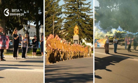 Калинівська громада вшанувала пам'ять командира взводу важких дронів Олександра Коломійця