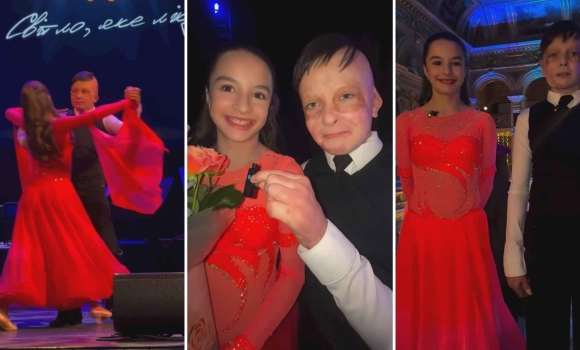 Хлопчик, який вижив після ракетного удару по Вінниці, виступив у Львівській опері 