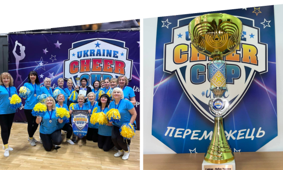Команда вінницьких бабусь з чирлідингу отримала Кубок України