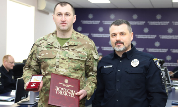 Командир батальйону спецпризначенців «Вінниця» отримав відзнаку