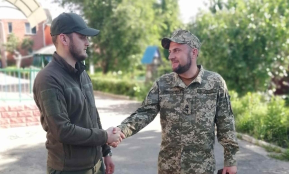 Командир взводу охорони Вінницького обласного ТЦК отримав орден «За мужність»