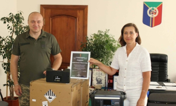 Козятинська громада передала військовим необхідне обладнання