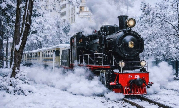 Київська дитяча залізниця вперше перейшла на цілорічний режим роботи