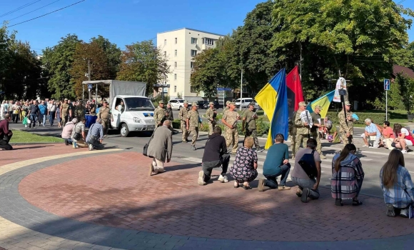 Ладижин прощався з добровольцем мінометного взводу