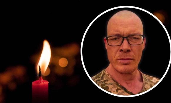 Ладижин прощався з донецьким воїном, родина якого знайшла прихисток на Вінниччині