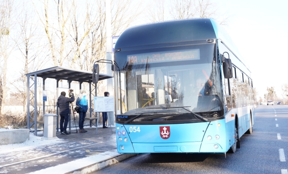 Мер Вінниці Сергій Моргунов Відкриваємо третій новий тролейбусний маршрут в цьому році