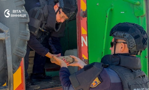 Мінометну міну викопали під час земляних робіт на Вінниччині знешкодили знахідку часів Другої світової