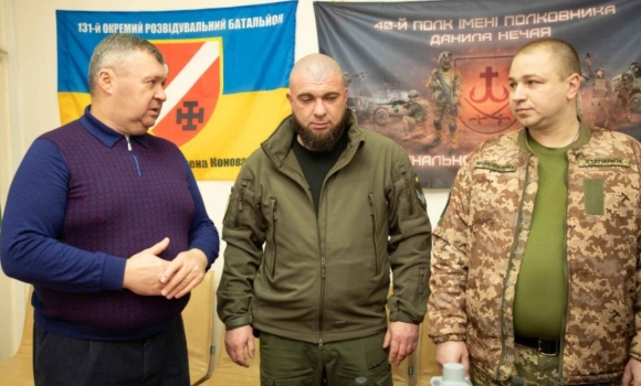 Міжрегіональний координаційний гумштаб підсилив технікою військових тероборони Міжрегіональний координаційний гумштаб підсилив технікою військових тероборони