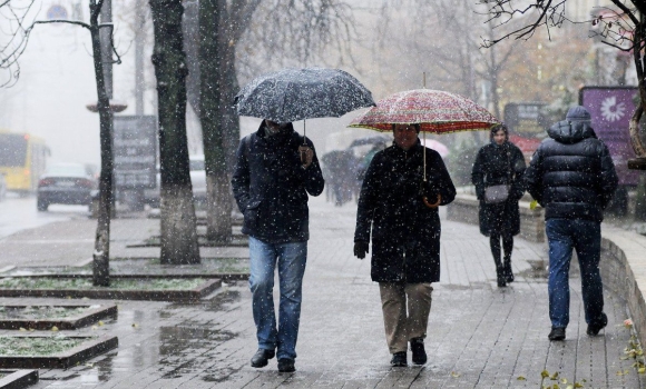 Мокрий сніг і дощ обіцяють синоптики у Вінниці 26 лютого