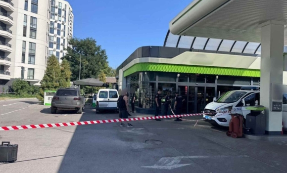 На автозаправці у Вінниці затримали двох хуліганів