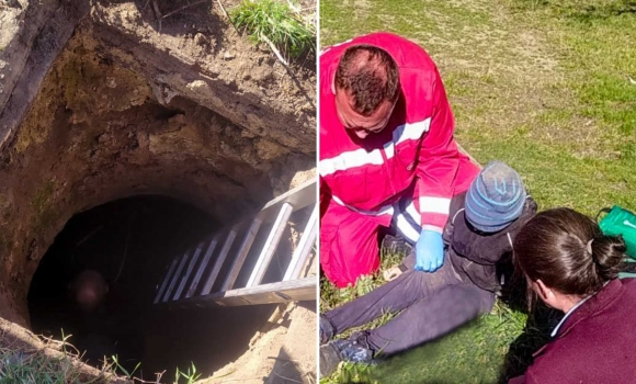 На Брацлавщині 10-річний хлопчик впав у двометрову яму