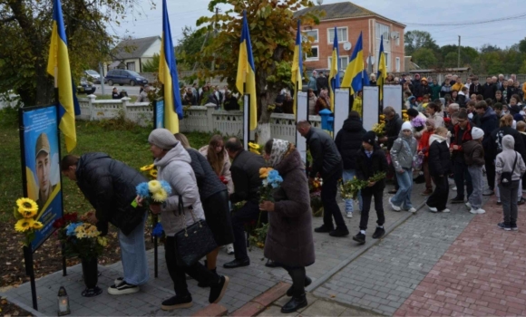 На честь загиблих Героїв Томашпільської громади відкрили ще одну Алею пам’яті